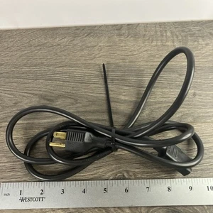 6 Ft 3-Prong Trapezoid Computer Power Cord Universal PC Cable Standard Wire 6 Ft - Picture 1 of 4