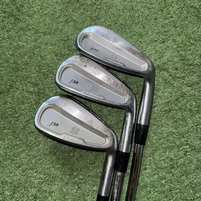 Bridgestone J38 Forged Irons 8, 9, P Project X 6.0 Regular Flex Steel Shafts - Image 1 of 4