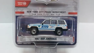 Greenlight 42960C 1993 Jeep Cherokee New York Police NYPD 1/64 - Picture 1 of 1