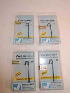 ++ MZ 81 N gauge Viessmann 6422 4 x parking light 48 mm brass - NEW - Picture 1 of 3