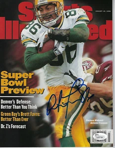 PACKERS Antonio Freeman signed Sports Illustrated magazine 1998 JSA COA AUTO SI - Picture 1 of 2