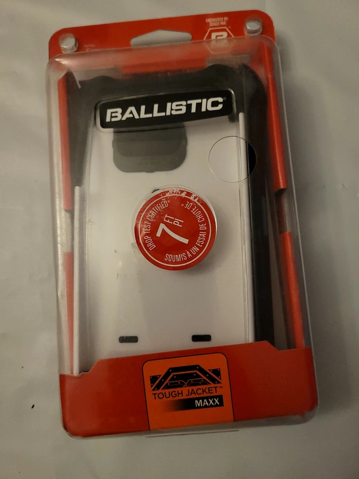 Ballistic Tough Jacket Maxx Series Case for Samsung Galaxy S6    White/BLACK - Image 1 of 2