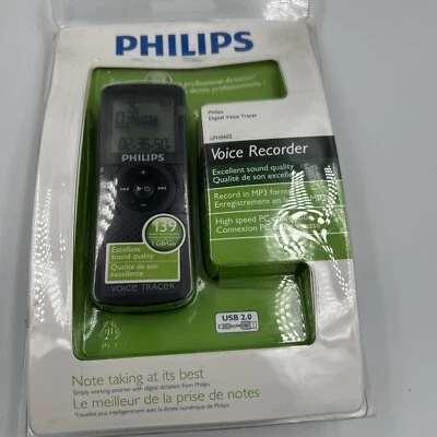Philips Voice Tracer / RECORDER  LFH0602 - 1GB - Sealed in Box - Image 1 of 4