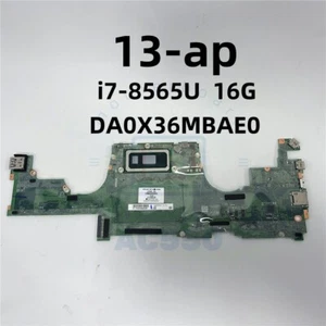 Laptop Motherboard L37638-601 DA0X36MBAE0 for HP 13-ap i7-8565U 16G - Afbeelding 1 van 7