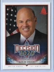 RARA DECISIONE 2020 ~ CARTA "ARANCIONE" LEWIS DEJOY #670 ~ CAPOLAVORO 1/1 ~ USPS - Foto 1 di 2