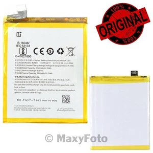 ONEPLUS BATTERIA RICAMBIO ORIGINAL IONI DI LITIO BLP637 3300mAh PER ONEPLUS 5 5T - Foto 1 di 3