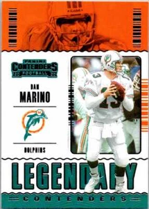 2020 Panini Contenders #LC-DMA Dan Marino Legendary Contenders 005961 - Picture 1 of 2