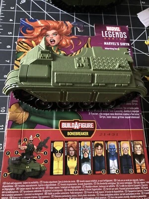 Banda de rodadura del tanque izquierdo BONEBREAKER Build-A-Figure BAF parte #1 Marvel Legends x-men siryn Foto 1 de 4