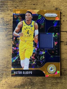 2019 Panini Prizm sensationelle Farbfelder Trikot orange Eis Victor Oladipo #SS-VOL - Bild 1 von 2