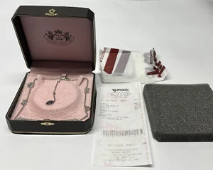 JUICY COUTURE PAVE ICON BY THE YARD HALSKETTE neuer alter Bestand mit Quittung - Bild 1 von 15