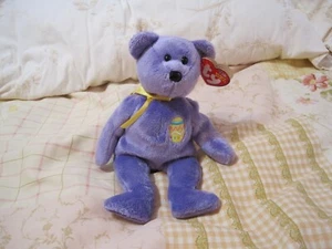 2002 TY BEANIE BABY 10 JAHRE EI III GEBURTSDATUM 2. APRIL 2002 - Bild 1 von 17
