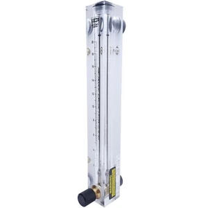 King Instrument 75302117C-05 Block #7C Flow Meter 2 to 20 SCFM Air Scale 250mm - Picture 1 of 15