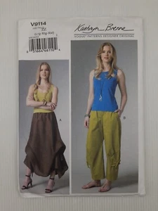 Vogue Sewing Pattern 9114 V9114 Misses Skirt Pants by K Brenne Size L-XXL NEW - Picture 1 of 2