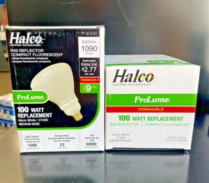 HALCO CFL 23 Watt R40 DIM 27K (46329) ** Sold in 6 packs ** - Picture 1 of 1