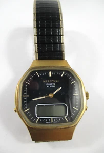 ** Accutron Watch Stretch Band Needs New Battery Men/Women Unisex Watch - Picture 1 of 3