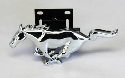 ¡Nuevo! Ford Mustang 1994-2004 parrilla delantera adorno caballo corriendo emblema cromado Foto 1 de 4