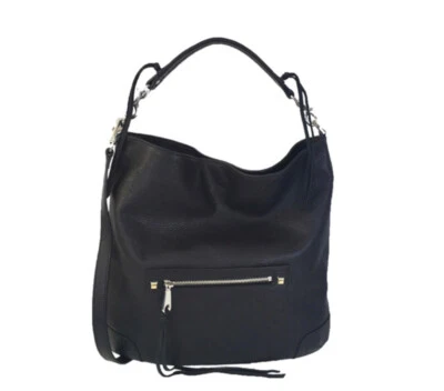 Nuevo con etiquetas Bolso Hobo Rebecca Minkoff Slim Regan Cuero, Negro Foto 1 de 4