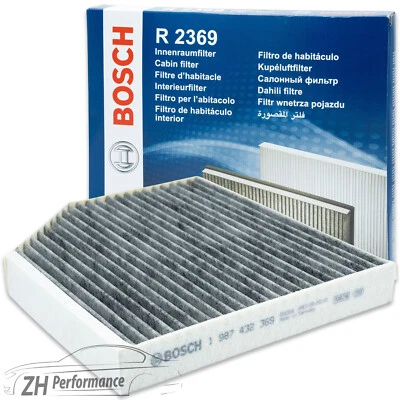 BOSCH R 2369 Aktivkohle Innenraumfilter für Audi A4 B8 A5 Q5 Porsche Macan - Bild 1 von 3
