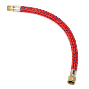 Inflator Schrader Extension Hose Bike Ball Nozzle Adapter Air Pump Valve Needle - Picture 1 of 5