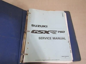 MANUAL DE SERVICIO SUZUKI GSXR750 - Imagen 1 de 2