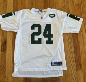 Reebok New York Jets #24 On Field NFL Jersey Darrelle Revis Youth xl (18-20) - Picture 1 of 4