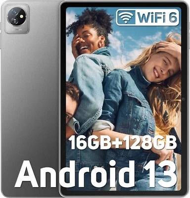 Blackview Tab70 WIFI Android 13 Tablet PC RAM 16GB+128 GB(TF 2TB) 10,1" Grigio - Immagine 1 di 4