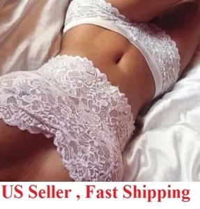 Sexy-Lingerie-Women-Silk-Lace-Robe-Dress-Babydoll--Nightgown-Sleepwear - Picture 1 of 4