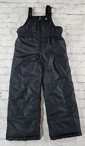 Carter's Snow Bib Insulated Snow Winter Pants Black KIDS SIZE L 7 - Picture 1 of 10