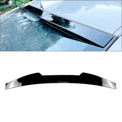 US Glossy Black Rear Roof Spoiler Wing Lip For BMW 5-Series E60 Sedan 2003-2010 Foto 1 de 4
