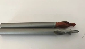 #T61 Menge 2 Morris Holz Werkzeug 7/16 x 3/16" Senker RH V Punkt Bohrer Bit - Bild 1 von 11