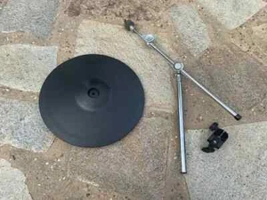 Roland CY-15R V-Drum 15" Triple Zone Ride Cymbal WITH CYMBAL ARM STAND - Picture 1 of 2