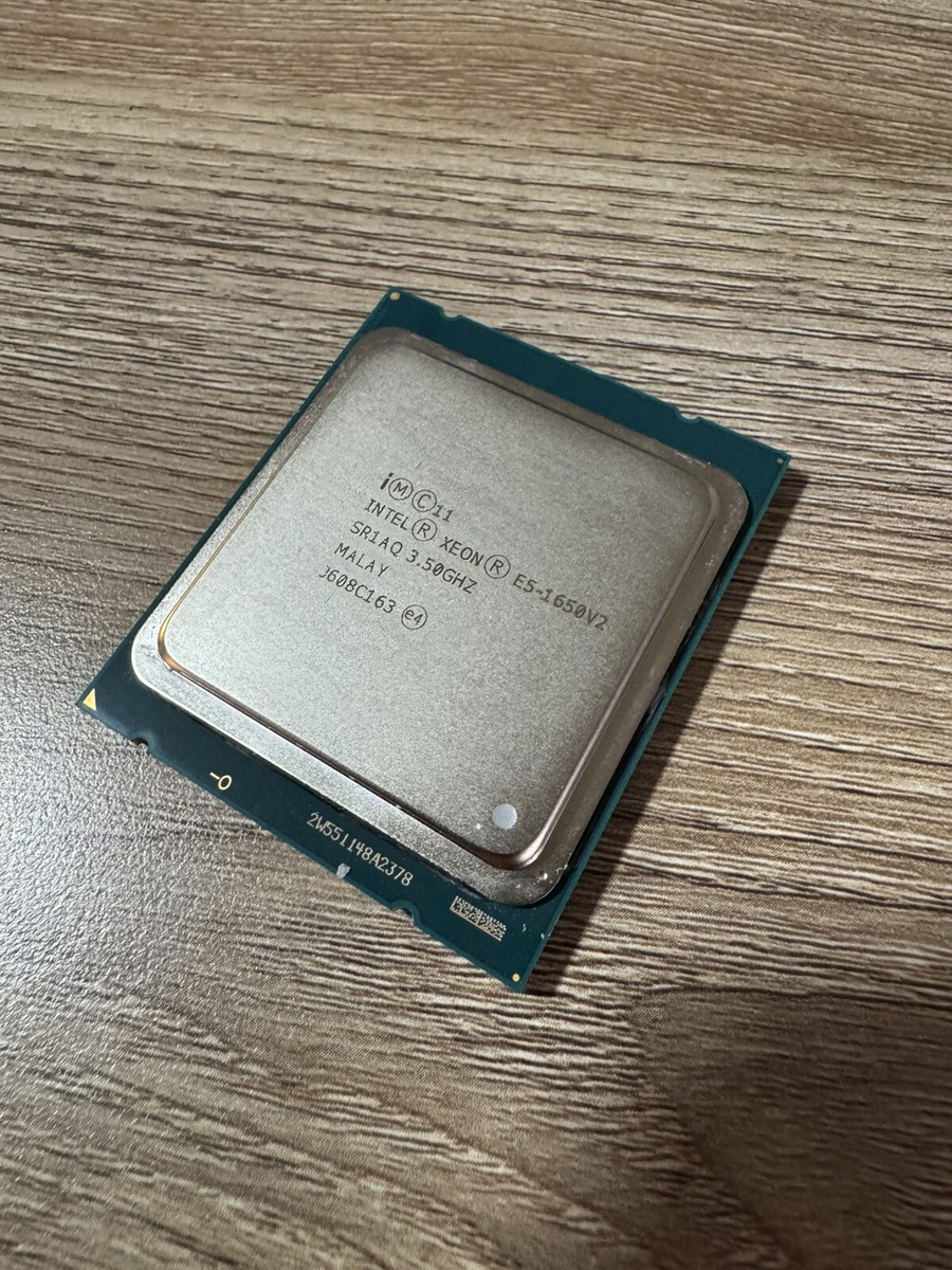 Intel Computer Intel Xeon E5-1650 V2 Processor Model Intel Computer Intel Xeon E5-1650 V2 Processor Model