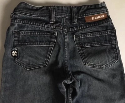 Элемент молодежи мальчиков прямые штанины 100% хлопок синие джинсы размер. 23 ребенка/внутренний шов 23,5 дюйма - Изображение 1 из 4