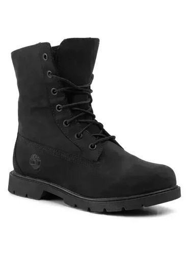 Timberland Linden Woods TB0A1QST001 Stivali Donna US 6 5 Nero Pieghevole RHS2316