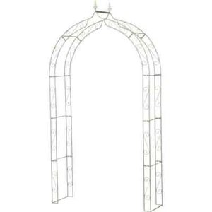 Rosenbogen, Metall feuerverzinkt 140x40x252cm robust Dekoration Garten Rankhilfe - Bild 1 von 1