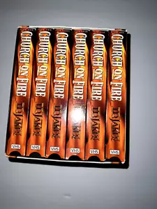Bishop TD T.D. Jakes Starnes Church On Fire 6 Tape VHS Set Igniting Leadership - Picture 1 of 6