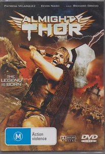 ALMIGHTY THOR DVD RICHARD GRIECO REGION 4 BRAND NEW/SEALED #AC2 - Picture 1 of 2
