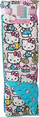 Hello Kitty Quilted Reversible Throw Blanket - HK Fun, 60"x90" - Image 1 of 4
