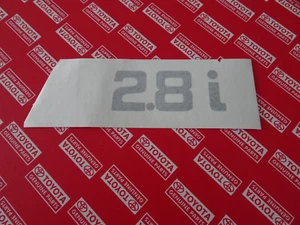 1981 1982 1983 1984 1985 Toyota Supra MA61 MA62 MA63 GA61 2.8 Rear Stickers - Picture 1 of 8