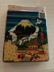 Vintage 50er Mid Century Memory of Japan & Korea Zigarettenetui ~ Hiroshima - Bild 1 von 9