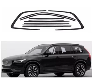 Titanium Window Molding Strip Black Trim cover 10PCS For 2016-2024 Volvo XC90 H - Picture 1 of 4