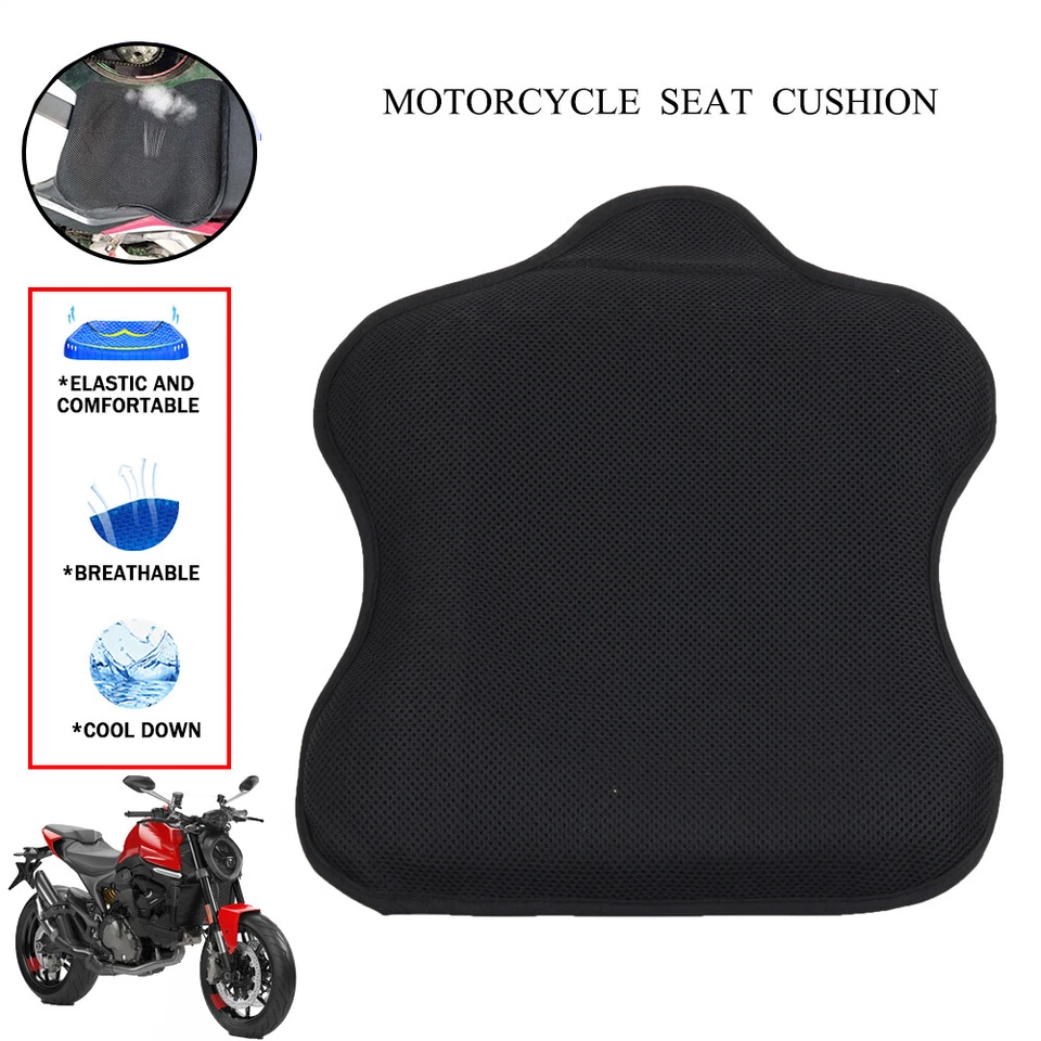 Cojín de asiento de gel confort para moto ducati Panigale 1199 1299 1098 1198 RTB Foto 1 de 4