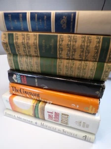 Konvolut 7 JAMES MICHENER Bücher Vintage Hardcover 1. Auflage 50er Jahre - Bild 1 von 24