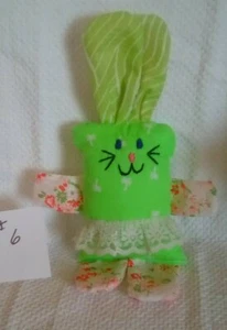 Soft Bunny Rabbit #6 ~ Hand Made Toy  - Picture 1 of 2