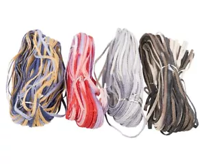 Multi-Color Braid Trim Abaca Hemp Straw Woven Ribbon 6mm Millinery Hats Crafts - Foto 1 di 10