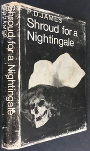 P D James 1st Edition 1971 Shroud For A Nightingale. Adam Dalgliesh Crime Police - Picture 1 of 20