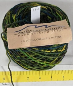 Mountain Colors Yarn Hand Painted 4/8's Wool 100% Wool 250y 2.5-3.8oz - Picture 1 of 5
