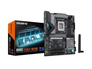 Gigabyte B860 Eagle WiFi6E Motherboard (DDR5 RAM support + WiFi/Bluetooth) - Picture 1 of 1