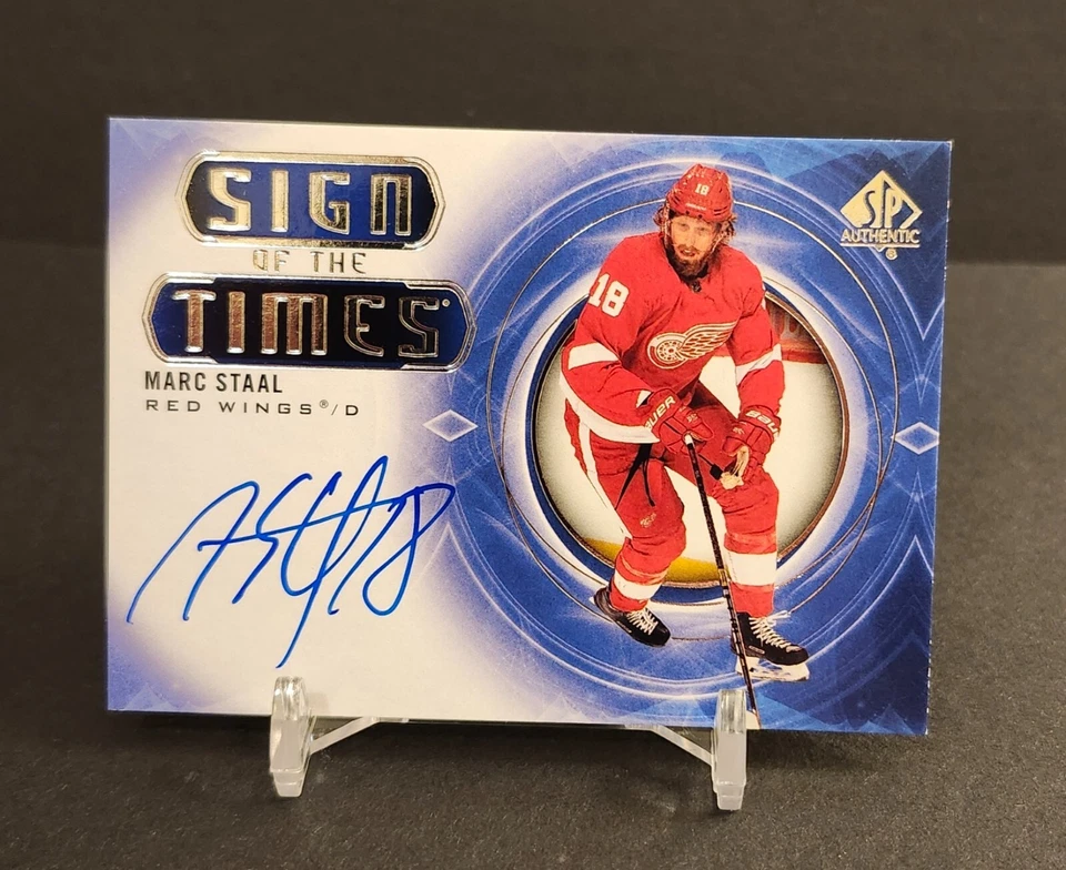 2020-21 SP Authentic Sign Of The Times MARC STAAL #SOTT-MA - Image 1 of 1