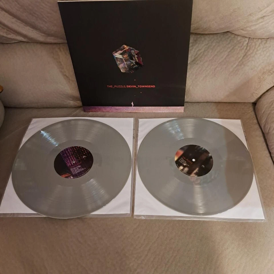 Devin Townsend The_Puzzle The Puzzle Album LP GREY vinyl rare - Image 1 of 1
